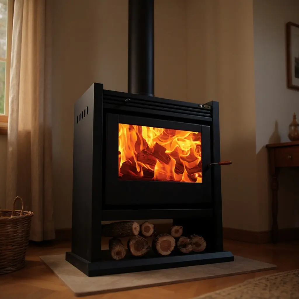 Estufa a leña premium